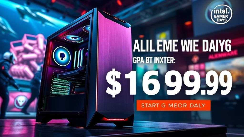 外星人Aurora R16游戏主机限时特惠：RTX 5070 Ti套装直降千元
