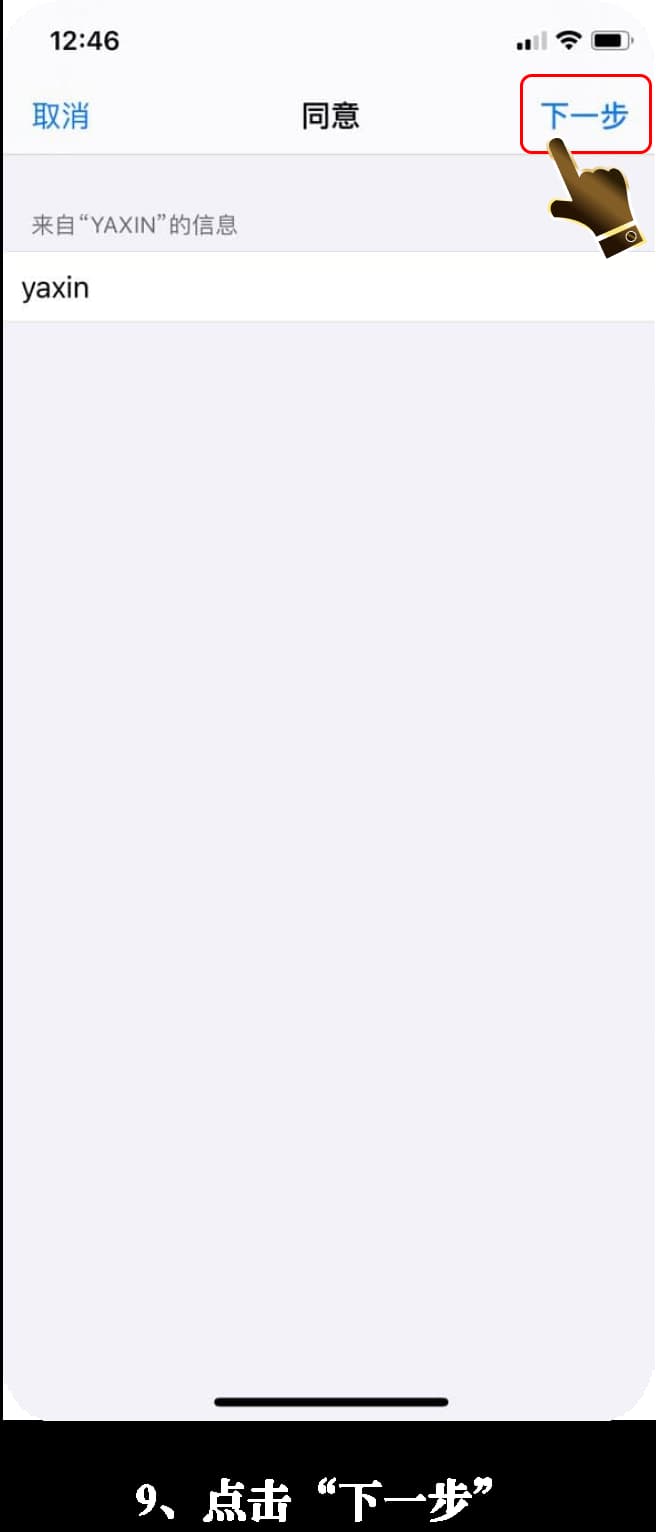 亚星ios应用安装图解9